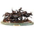 Stampede Bronze Remington Statue