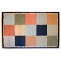 Multi Squares Flat-weave Wool Rug (8' x 10')