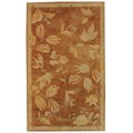 Rust Collection Wool Rug (5' x 8')