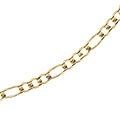 14k Yellow Gold 3-mm Figaro 24-inch Chain