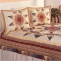 Country Star All Cotton Patchwork Quilt Set
