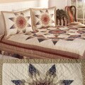 Country Star All Cotton Patchwork Quilt Set