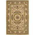 Hand-tufted Empire Medallion Wool Rug (5' x 8')