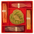 Ceramic Elephant Incense Kit Gift Box