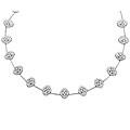 18k White Gold 7.27ct TDW Diamond Necklace