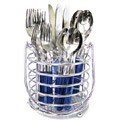 Blue Mystic Duplex 20-piece Flatware Set