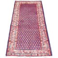 Mir Hand-knottedNavy/Ivory Runner 3'6 x 9'6 (Iran)