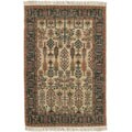 Hand-knotted Faiza Wool Rug (2'6 x 8')