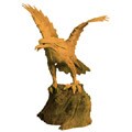 Soaring Eagle Driftwood Statue