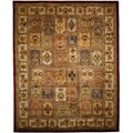 Hand-tufted Bakhtieri Wool Rug (7'6 x 9'6)