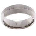 Men's Titanium 7mm Satin and Polish Band