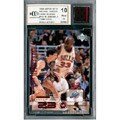 Michael Jordan Game Used Jersey Mint 10 GGUM Card