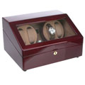 Four Winder Mahogany 10-watch Box