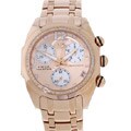 Aqua Master Rose Gold Diamond Bezel Watch