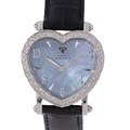 Aqua Master Women's Diamond Heart Shaped Watch