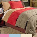 Microsuede Down Comforter Set