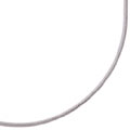 14k White Gold 18-inch Snake Chain
