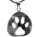 Sterling Silver Paw Print Necklace (Mexico)