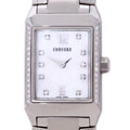 Concord Carlton Stainless Steel Diamond Watch