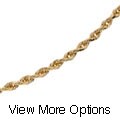 14k Gold 18-inch Rope Chain (2.25 mm)