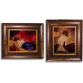 Champagne After 8 Framed Art Collection