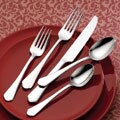 Nicole 20pc. Stainless Steel Flatware Set-By RIVIERA
