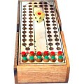 Handcrafted Wood Racing Horse Game