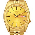 Seiko Men's Goldtone Automatic Day Date Watch