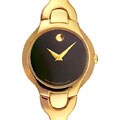 Movado Kara Women's Goldplated Bangle Watch
