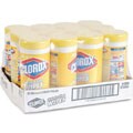 Clorox Lemon Scent Disinfecting Wipes (Case of 12)