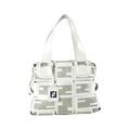 Fendi Patent Leather Woven Perforated Tote