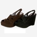 MIA Olivia Women's Dressy Wedge Sandals