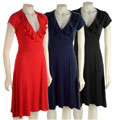 Tammy Mars Women's Ruffle Wrap Dress