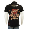 Ed Hardy Men's Premium Love Kills Slowly Short-sleeve Polo