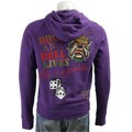 Ed Hardy Men's Beast of Burden Stud/ Stone Hoodie