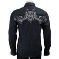 Do Denim Men's Embroidered Woven Shirt
