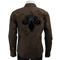 Do Denim Men's Fleur de Lis Woven Shirt