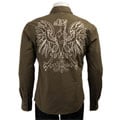 Do Denim Men's Embroidered Woven Shirt