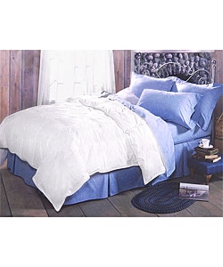 White 240 Thread Count Feather Comforter