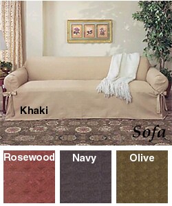 Waffle Weave Chair Slipcovers