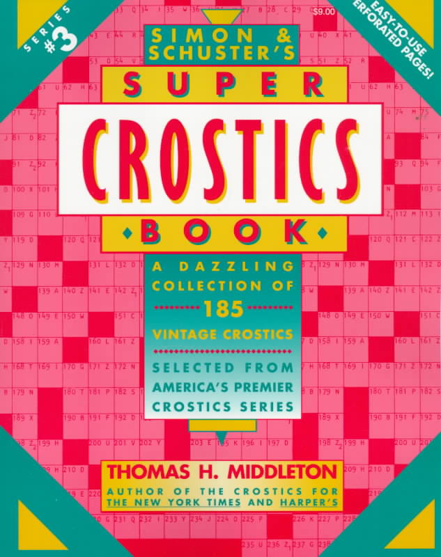 Simon& Schuster's Super Crostics Book