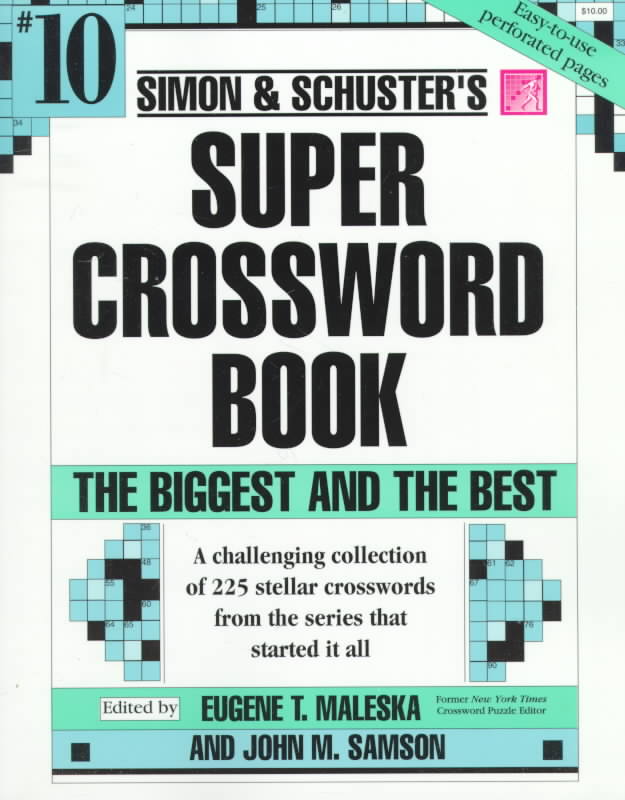 Simon & Schuster`s Super Crossword Book
