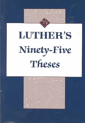 Luthers's Ninety-Five Theses