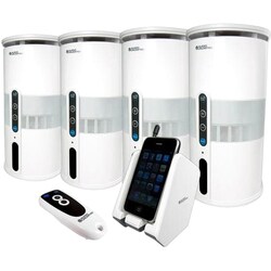 Audio Unlimited SPK-VELO-4KIT2W 4.0 Speaker System - White