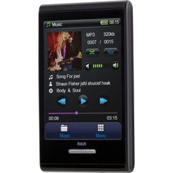 RCA M7208 8 GB Black Flash Portable Media Player