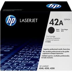 HP Genuine Black Toner Cartridge for LaserJet 4250/4350