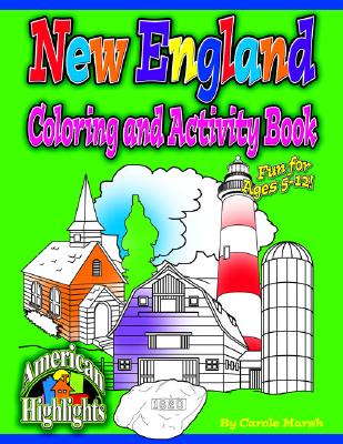 New England Coloring & Activity Book