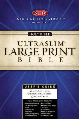 Large Print Ultraslim Bible-NKJV