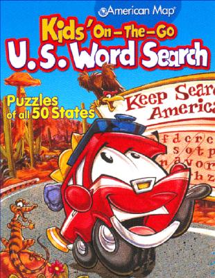 Kids' On-The-Go U.S. Word Search: Puzzles of All 50 States