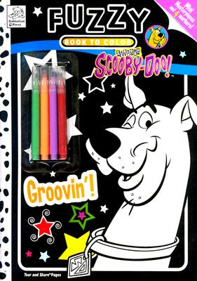 Scooby-Doo Fuzzy Book to Color